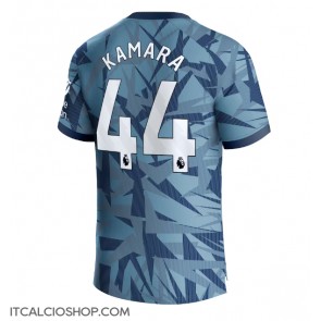 Aston Villa Boubacar Kamara #44 Terza Maglia 2023-24 Manica Corta